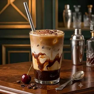 iced mocha coffee