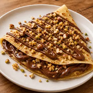 Crêpe Nutella & Fruits Secs
