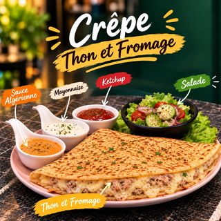 Crêpe Thon Fromage