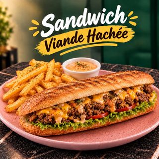 Sandwich Viande Hachée