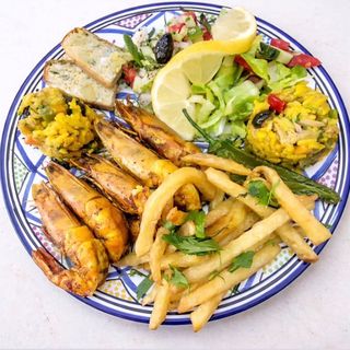 Crevettes grillé