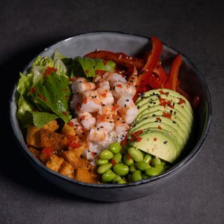 Боул з креветкою