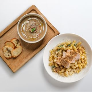 Крем суп + Цезаре