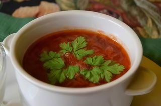 Борщ український (пісний) (300/35г)