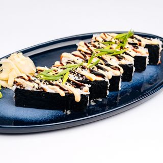 Salmon sandwich roll