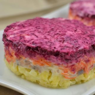 Салат Оселедець під шубою