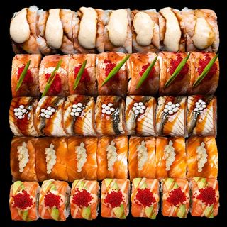 Суші-бокс Black Box by Timur Ten (35шт/1583г)