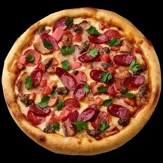 Піца Супер М'ясо 25 см (430 г)