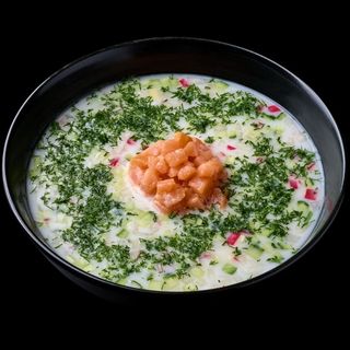 Окрошка з лососем (400 г)