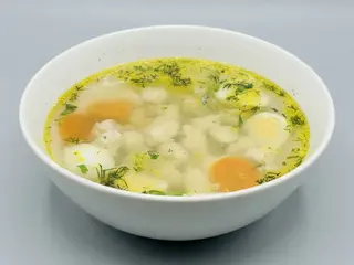Новинка ! Міні Фрикадельки з курячого філе ( 100 г ) з Бульйоном ! 400 мл