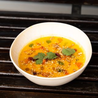 Суп-пюре з гарбуза і квасолі Ясь з вʼяленими томатами (300 г)