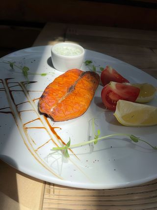 Стейк з лосося (150/80г)