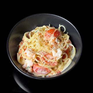 Паста з креветками (300г)