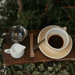 Американо з молоком