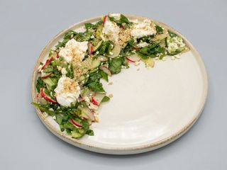 Салат весняний з редисом і лабне (220 г)