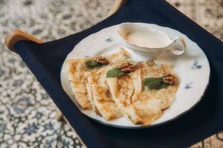 Домашні млинці від Лесі з домашнім згущеним молоком (270г)