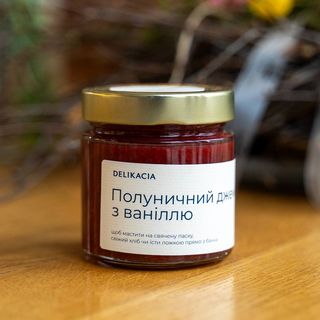 Джем полуниця-ваніль