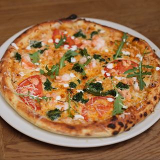 Піца з креветкою