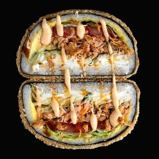 Бургер з лососем (285г)