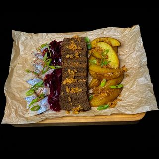 Оселедець з картоплею