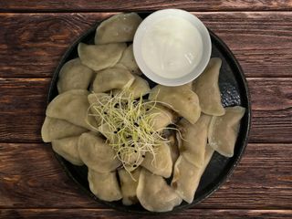 Вареники з грибами