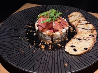 Солоний чізкейк з прошуто