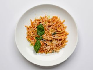 П’янка паста з креветками