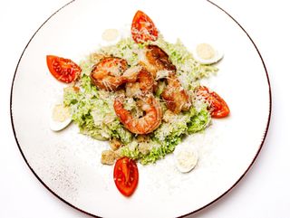 Цезар з тигровими креветками (200г)