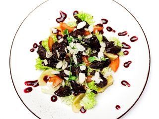 Салат теплий з печінкою (220г)