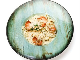 Паста з тигровими креветками (350г)