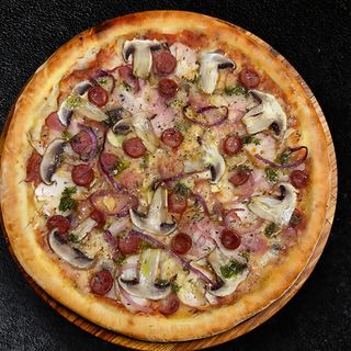 М'ясна з грибами (30 см)