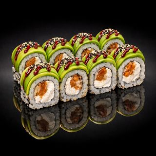 Рол Авокадо Смажений лосось 