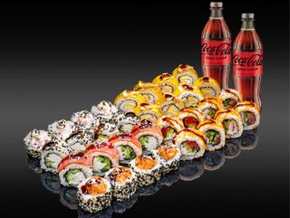 Комбо Сет Лютого + 2шт Coca-Cola Zero 0,5 л