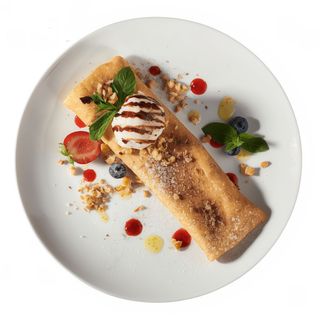 Млинці З нутелою, горіхами (120/30г)