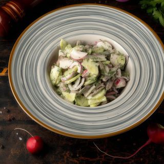 Салат з язиком (300г)