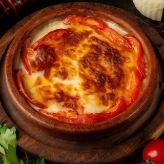 Смажений сулугуні на кеці (350г)