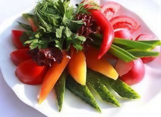 Асорті свіжих овочів (500г)