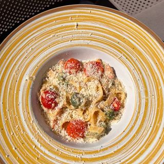 Паста з креветками (300г)