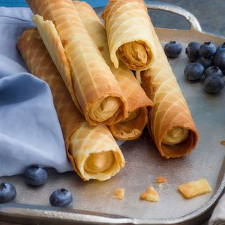 Вафельна трубочка з бейлісом та шоколадом