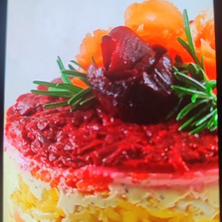 Шуба з лососем 