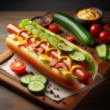 Хот-дог Сирний