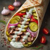 Шаурма з телятиною