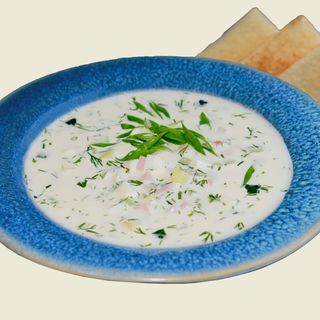 Окрошка з шинкою