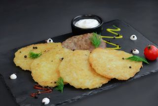 Деруни з м'ясом (280/40г)