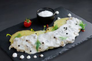 Деруни з грибами (250/40г)