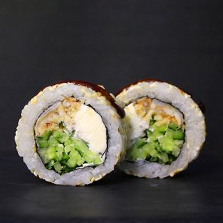 Каліфорнія з вугром в кунжуті (280г)