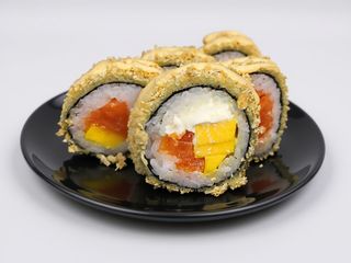 Смажений з лососем (300 г)