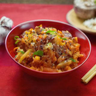 рис зі свининою (390г)