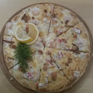 Піца мала з морепродуктами