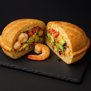 UFO - Донер "З креветками, сиром та авокадо", 430 г